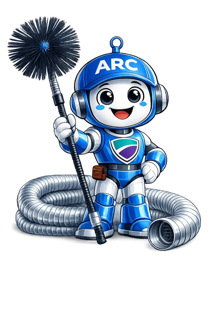 ARC Bot dryer vent cleaning logo