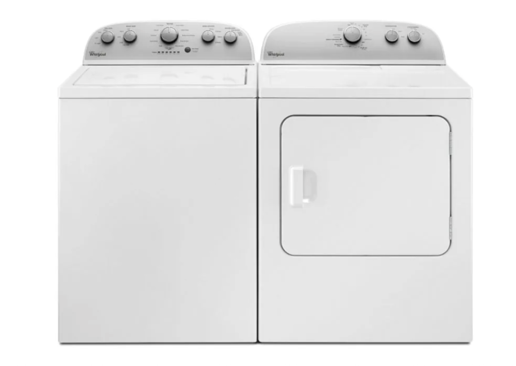 whirlpool washer dryer set